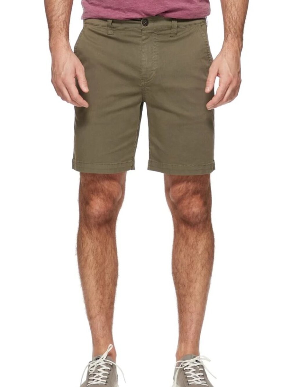 Flag & Anthem Light Army Green Garment Dyed 8" Shorts/21686